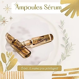 Orixir 24K Altın Hyaluronik Asit Kolajen Serum Ampulü 7x2 ml – Yoğun Nem ve Canlandırıcı Bakım